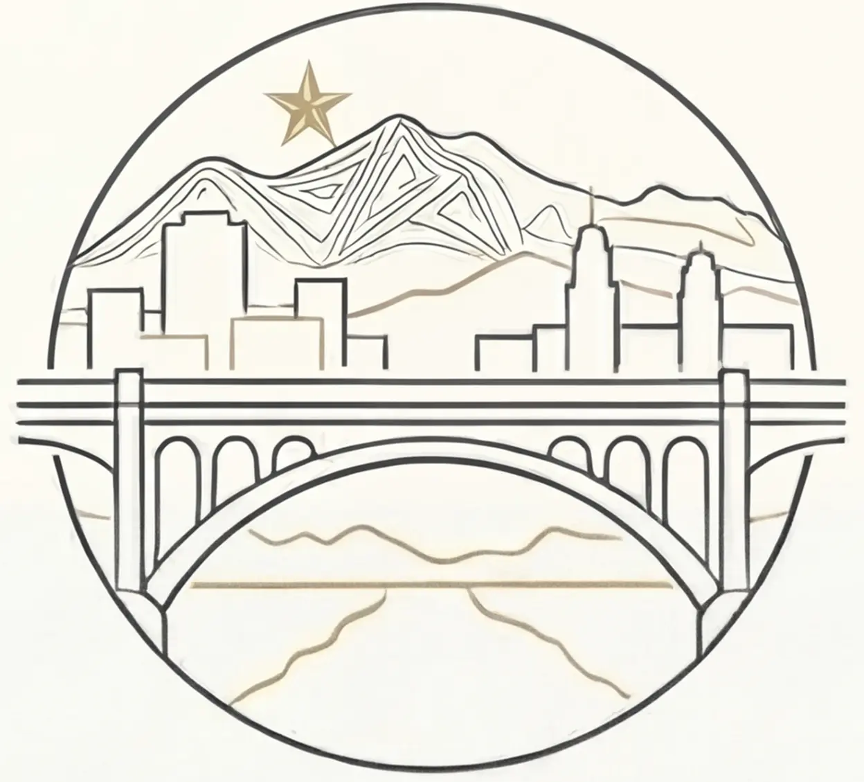 Vista del Puente Santa Fe